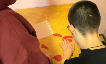 Sirsnīgais Valentīndienas pasākums dienesta viesnīcā