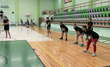 Volejbola sacensības Barkavas pamatskolā