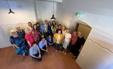 Svinīgā pieņemšana pie direktores Ritas Poles
