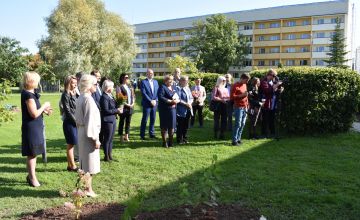 Siltinātās mācību korpusa ēkas atklāšana