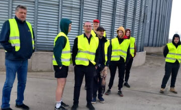 A1 grupas mācību ekskursija uz LPKS LATRAPS Barkavā