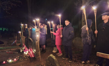 Lāčplēša dienas lāpu gājiens