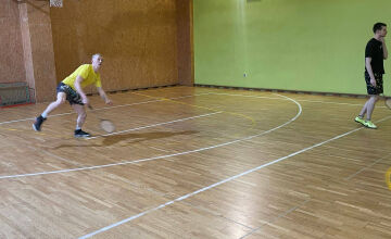 Badmintona sacensības jauniešiem