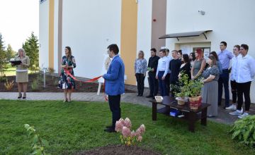 Siltinātās mācību korpusa ēkas atklāšana