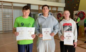 Šautriņu mešanas sacensības Rēzeknē