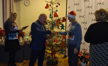 Svinīgā pieņemšana pie direktores