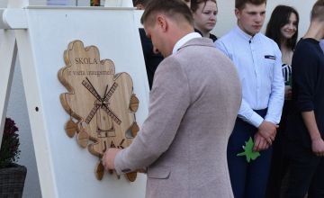 Siltinātās mācību korpusa ēkas atklāšana