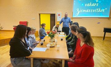 Ziemassvētku pasākums Barkavas struktūrvienībā
