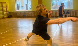 Badmintona sacensības jauniešiem 