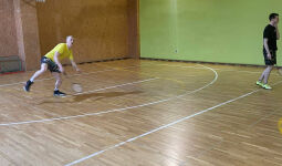 Badmintona sacensības jauniešiem 