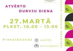 Atvērto durvju dienas martā