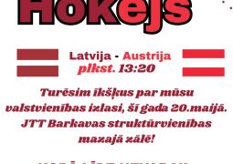 Hokejs. Latvija - Austrija 