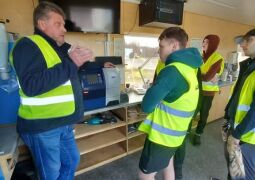 A1 grupas mācību ekskursija uz LPKS LATRAPS Barkavā